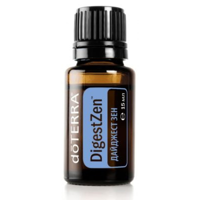 Эфирное масло doTERRA DigestZen, смесь для улучшения пищеварения, 15 мл